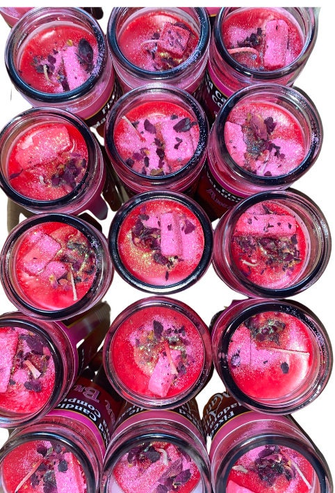 Vente Conmigo Amor Veladora, Come with Me Fixed Candle, Love Spell Candle.