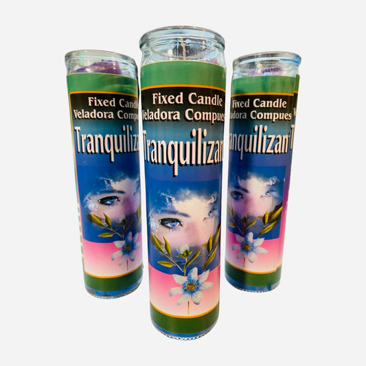 Tranquilizante Veladora Preparada, Inner Peace Fixed Candle.