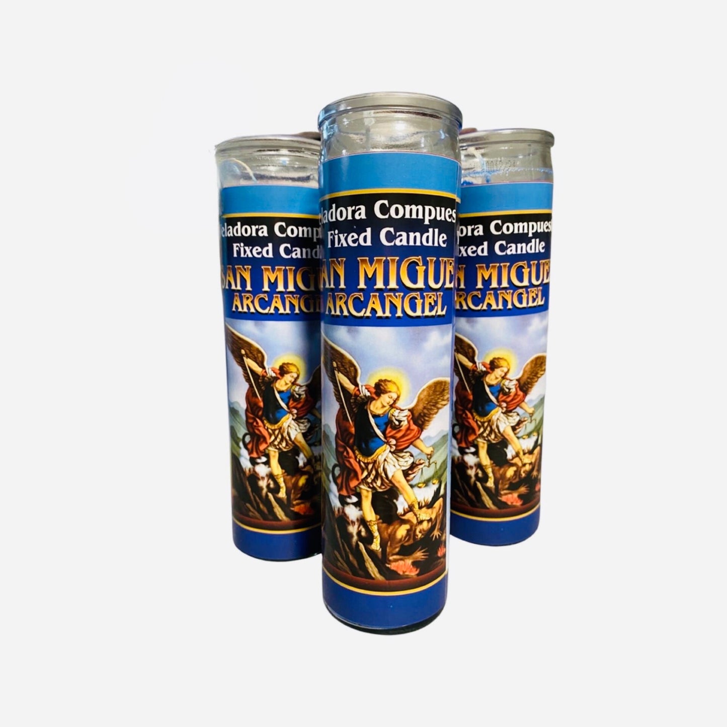 Saint Michael Archangel Candle, Ritual de Proteccion San Miguel Arcangel Veladora, Blessed