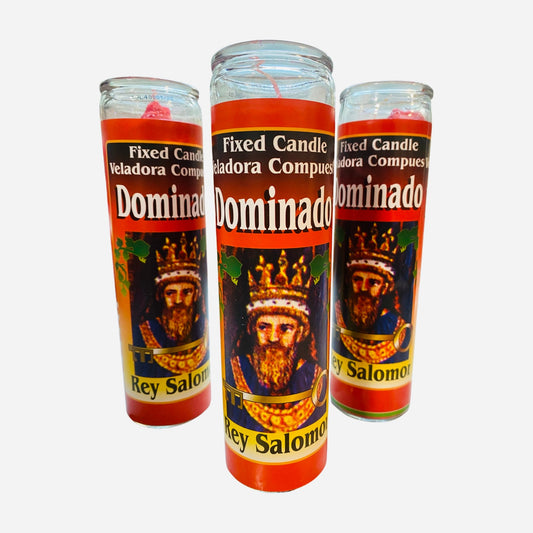 Rey Salomon Dominador Veladora, King Solomon Dominator Candle