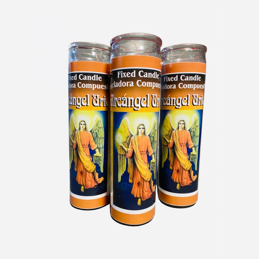 2X SET - St. Uriel Archangel Candle Novena, Arcangel San Uriel Veladora