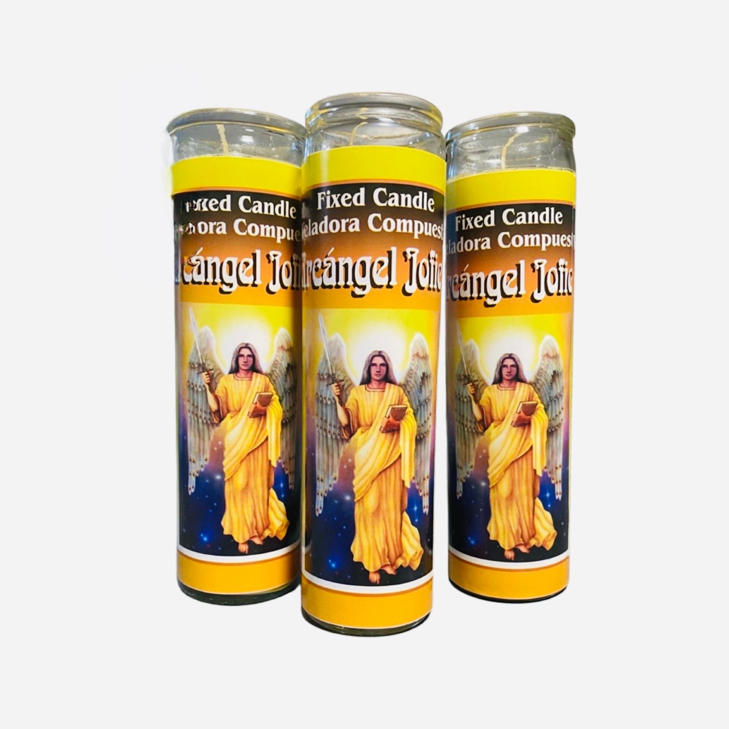 2X SET - Archangel JOFIEL Candle Novena, Arcangel San JOFIEL Veladora