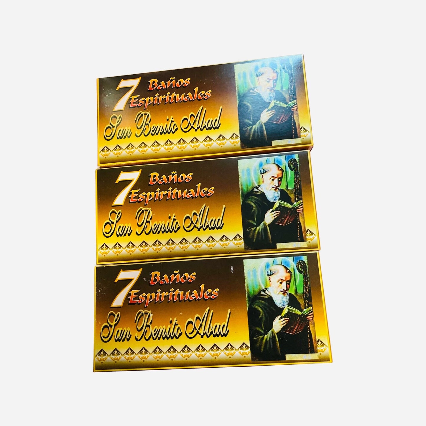 SAN BENITO ABAD 7 Baños Espirituales y Jabon, 7 Spiritual Baths and soap, limpias y despojos
