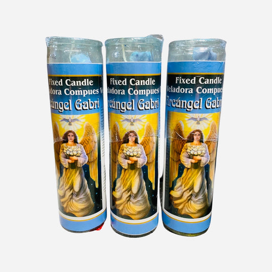 2x set ARCANGEL GABRIEL VELADORA - Archangel Gabriel Candle