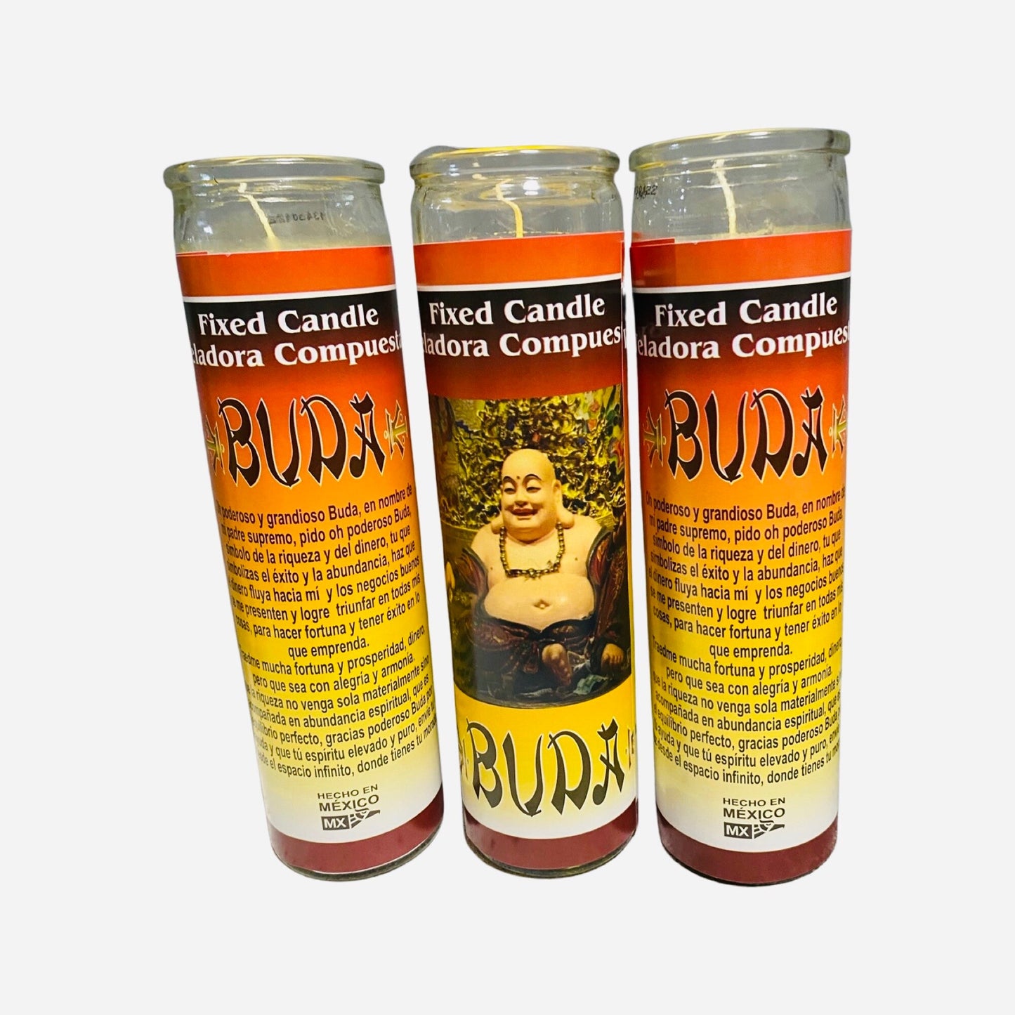 BUDDHA Fixed Candle - BUDA Veladora Preparada