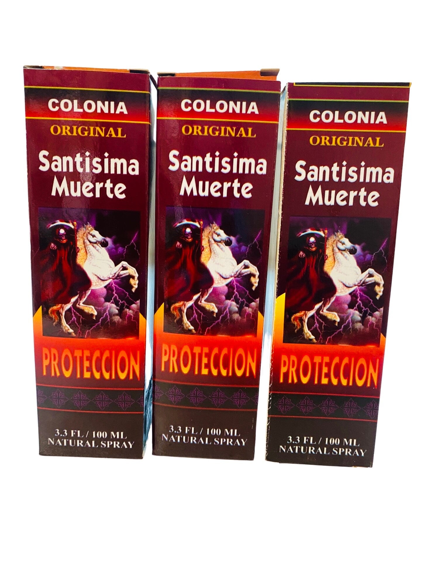 SANTISIMA MUERTE PROTECCION Perfume Colonia Wicca Cologne Perfume Spray Spell Ritual Santeria Proteccion Aura