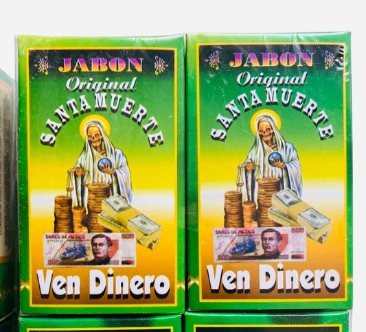 Santa Muerte Ven Dinero - Holy Death Come to me Money  Jabon Espiritual Magic Spell Soap