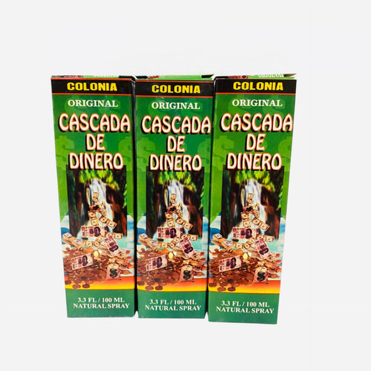 CASCADA DE DINERO Perfume Colonia- Money Cascade Wicca Cologne Spray Spell Ritual Santeria