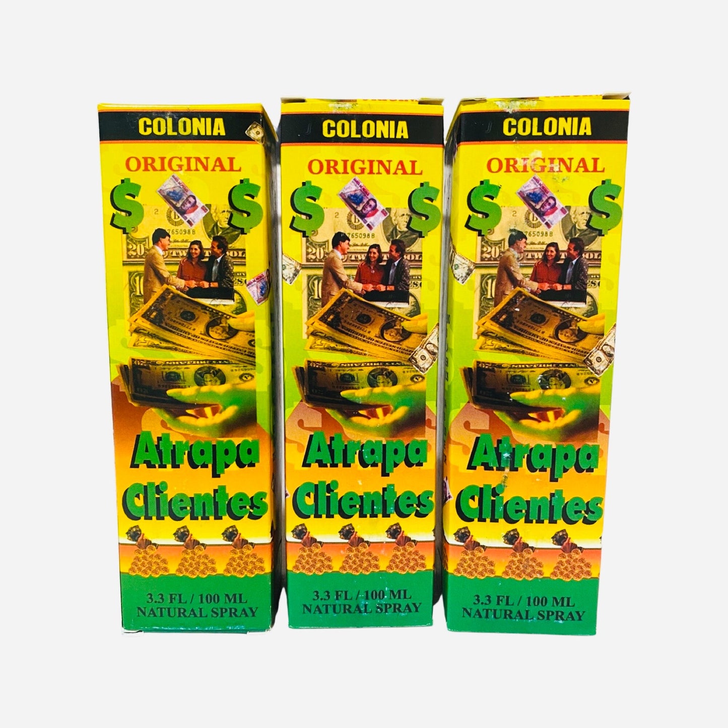 ATRAPA CLIENTES - Catch Clients Perfume Colonia Wicca Cologne Perfume Spray Spell Ritual Santeria Proteccion Aura Feromonas