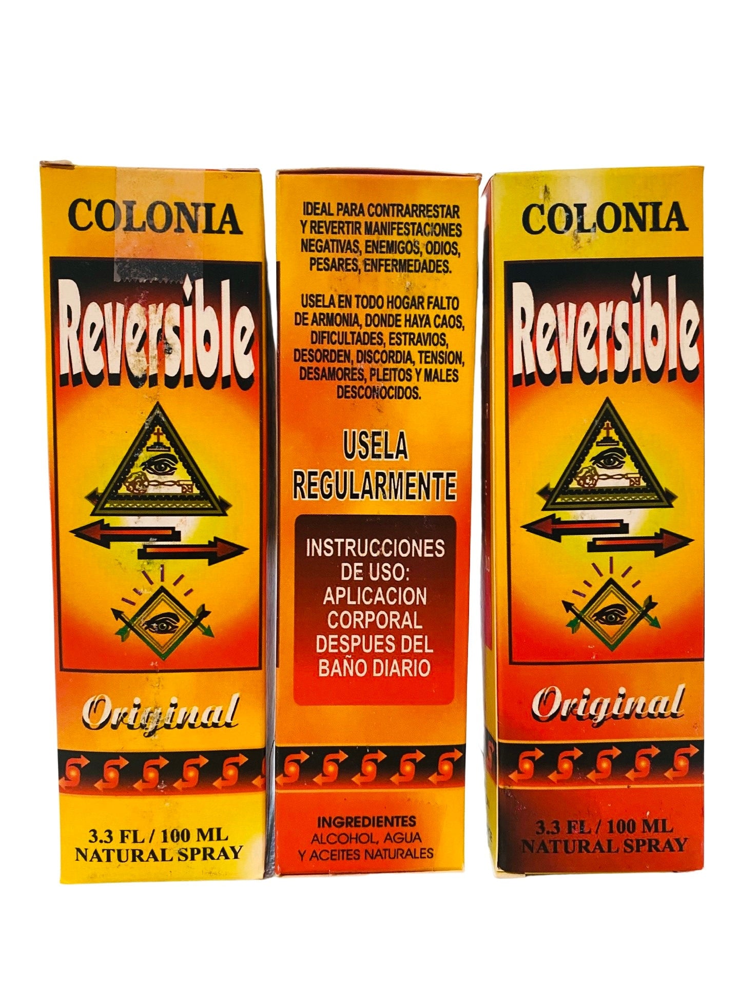 REVERSIBLE Perfume Colonia Wicca Cologne Perfume Spray Spell Ritual Santeria Proteccion Aura