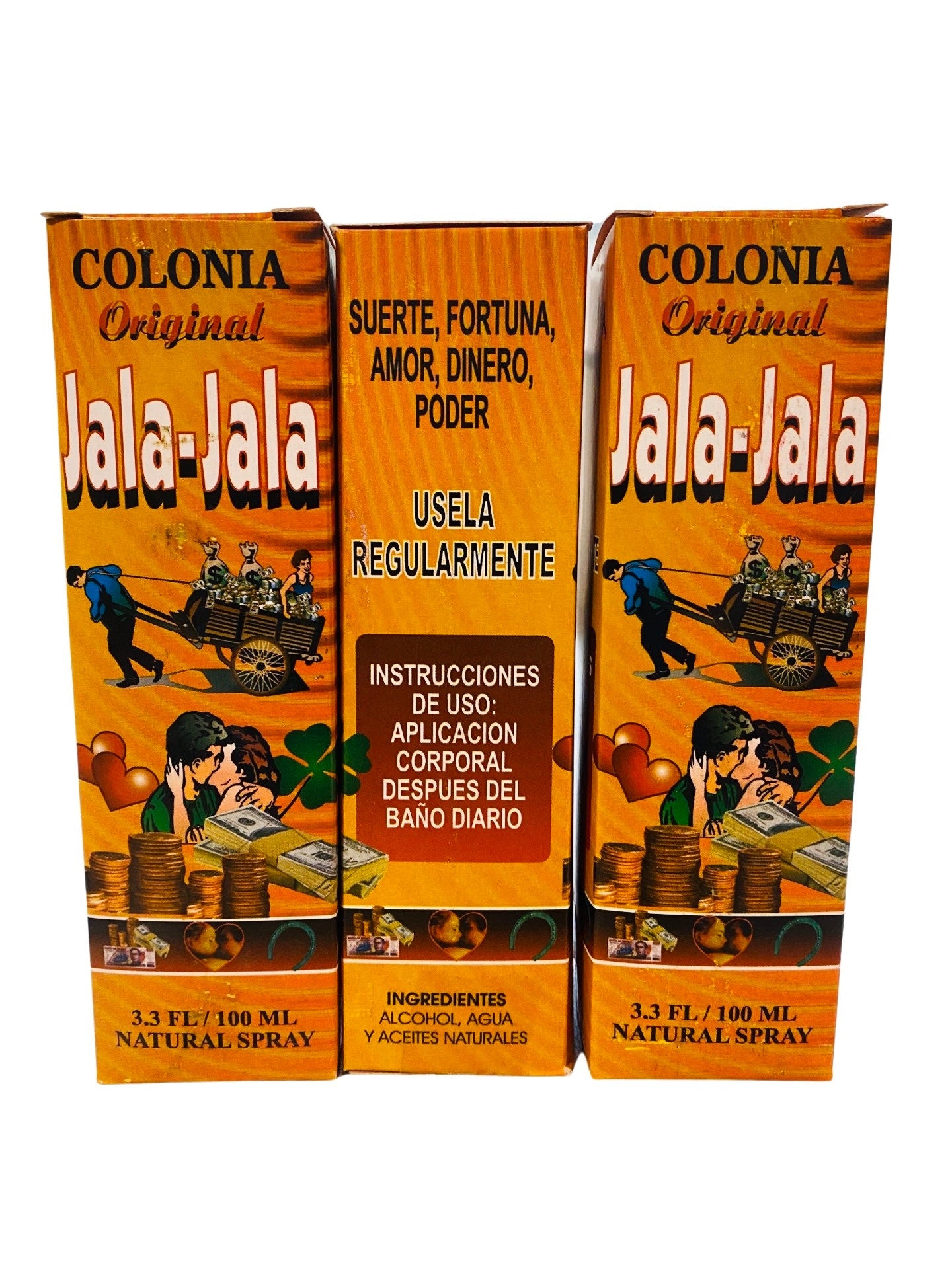 JALA JALA Perfume Colonia Wicca Cologne Perfume Spray Spell Ritual Santeria Proteccion Aura