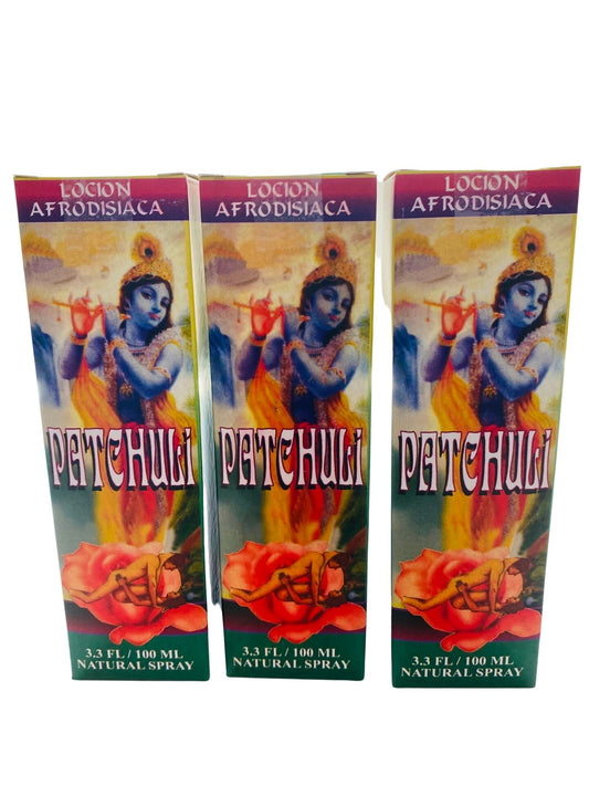 PATCHOULI Perfume Colonia Locion Afrodisiaca Wicca Cologne Perfume Spray Spell Ritual Santeria Proteccion Aura