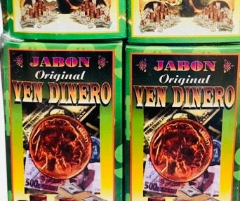 Ven Dinero - Come to me Money Jabon Espiritual Spiritual Magic Spell Soap - money drawing