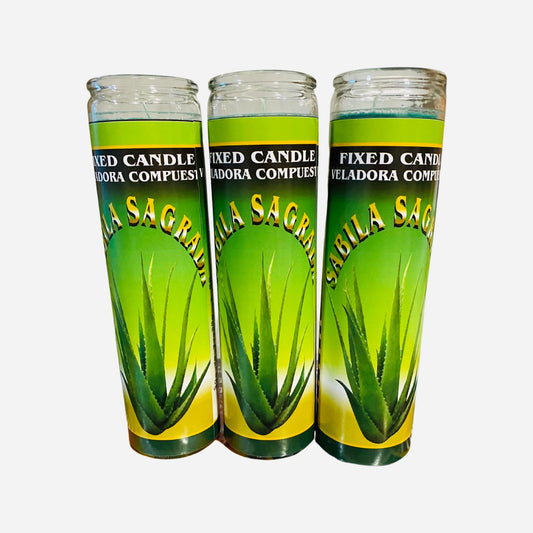 SABILA SAGRADA - Sacred Aloe Vera Candle
