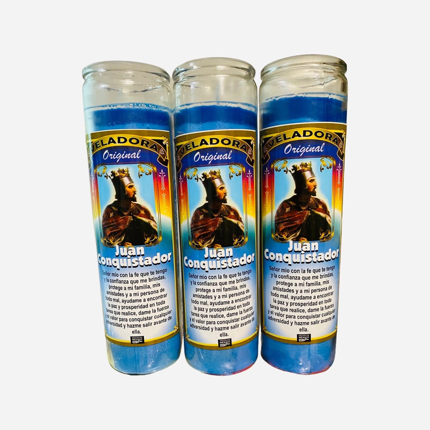 JUAN CONQUISTADOR VELADORA High John Fixed Candle