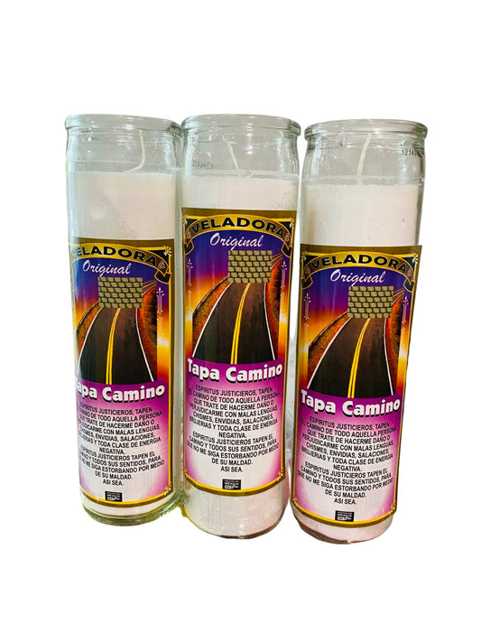 TAPA CAMINO Veladora - Close Road Candle, Destruye Enemigos, Against Enemies