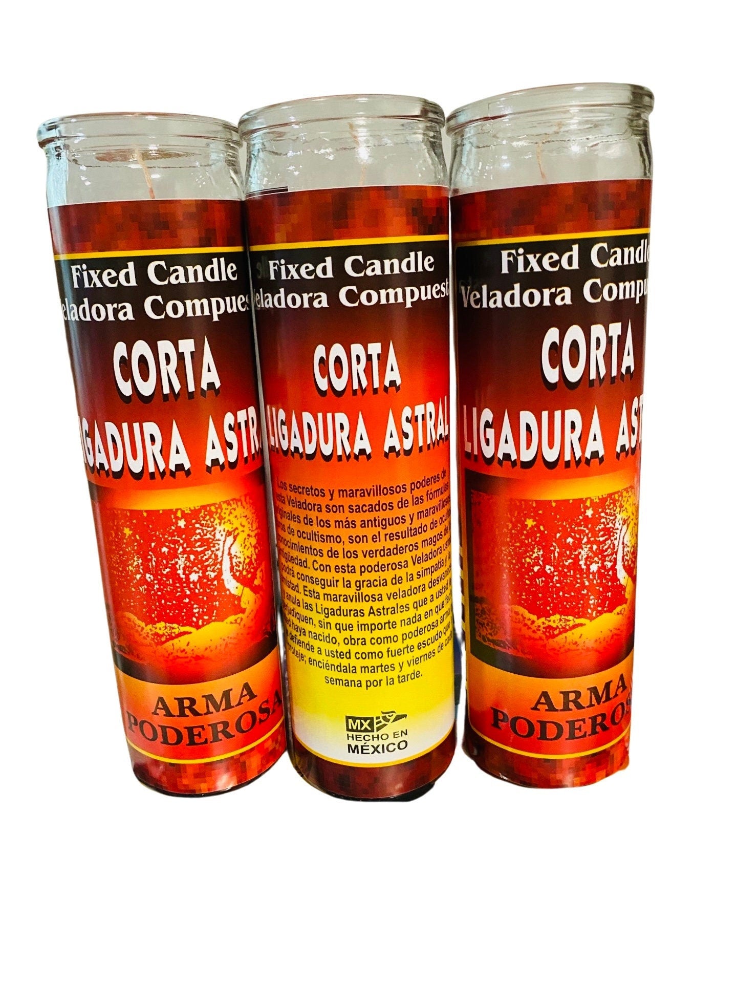 CORTA LIGADURA ASTRAL Veladora Candle.