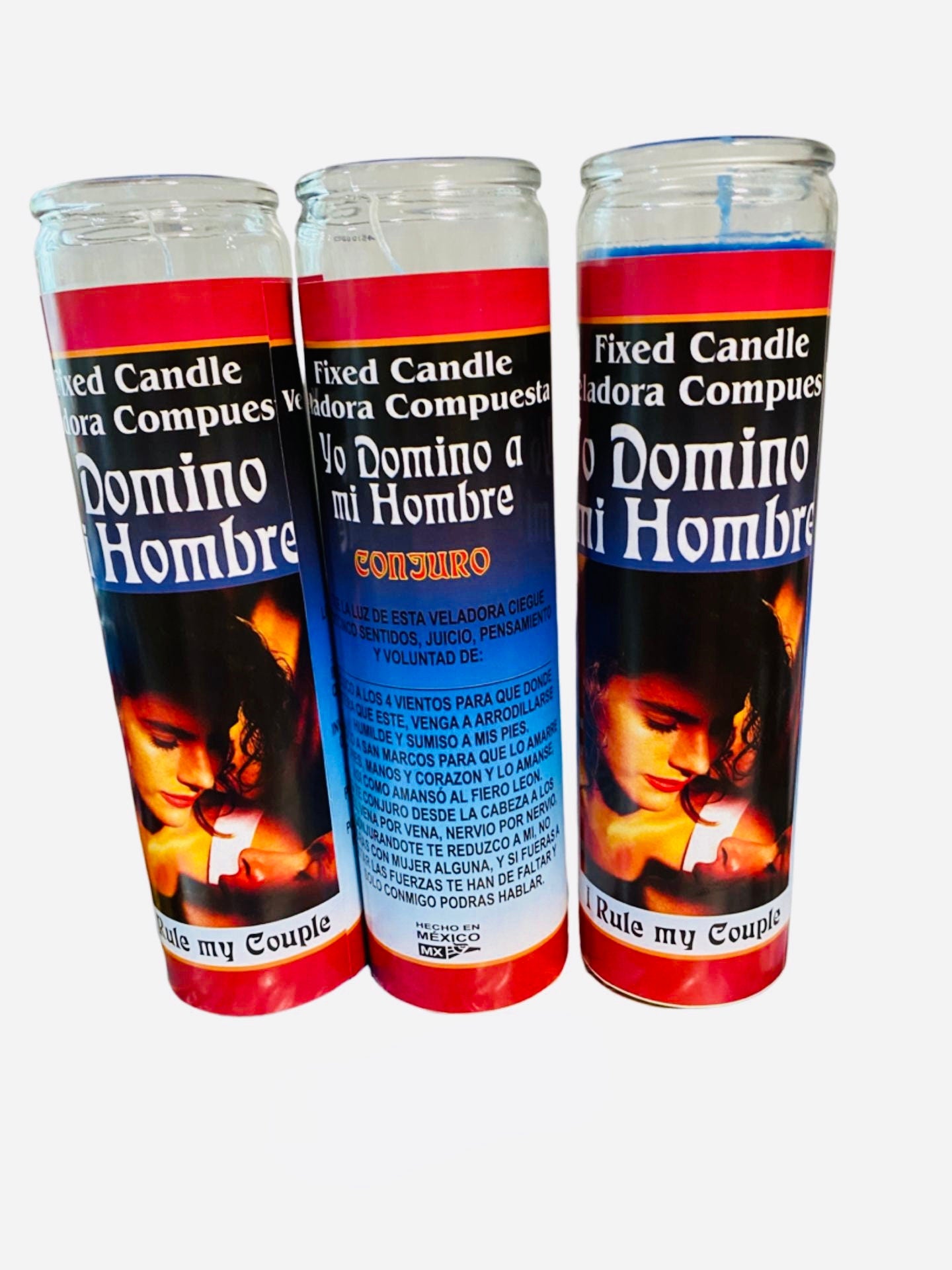 Yo DOMINO A Mi Hombre Veladora - I Dominate my Man Candle. Domina y amansa al hombre