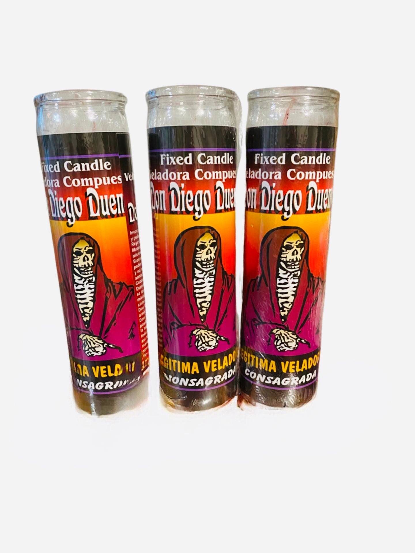 Veladora DON DIEGO DUENDE Fixed Candle.