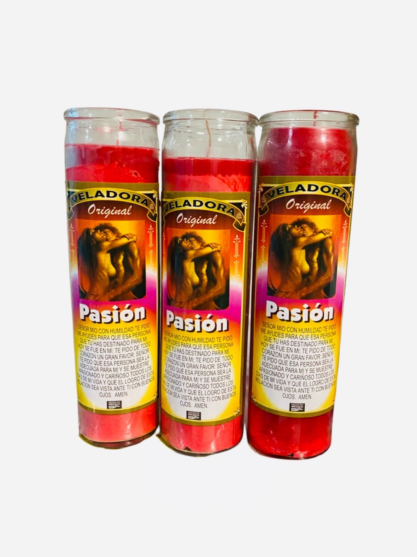 Veladora PASION - PASSION Fixed Candle. Para el Amor y Atraccion