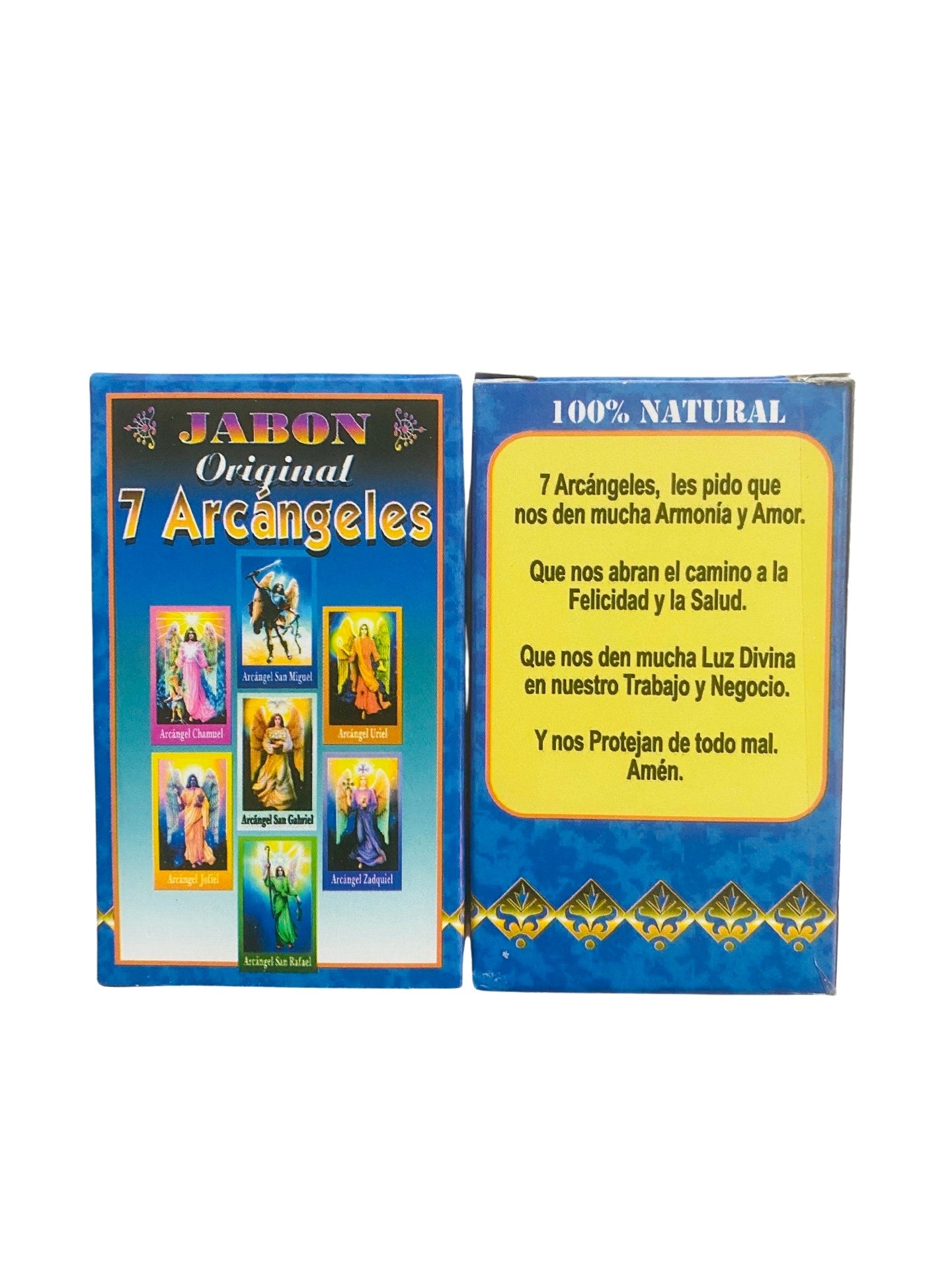 7 ARCANGELES - 7 ARCHANGELS Jabon Espiritual Spiritual Magic Spell Soap Para Limpias, amor y armonia