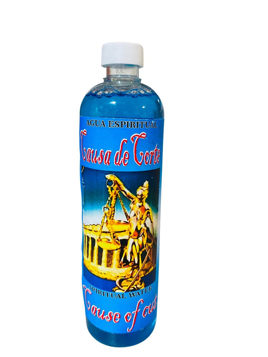 CAUSA DE CORTE - Court Case Agua Espiritual Spiritual Water, Para Limpias