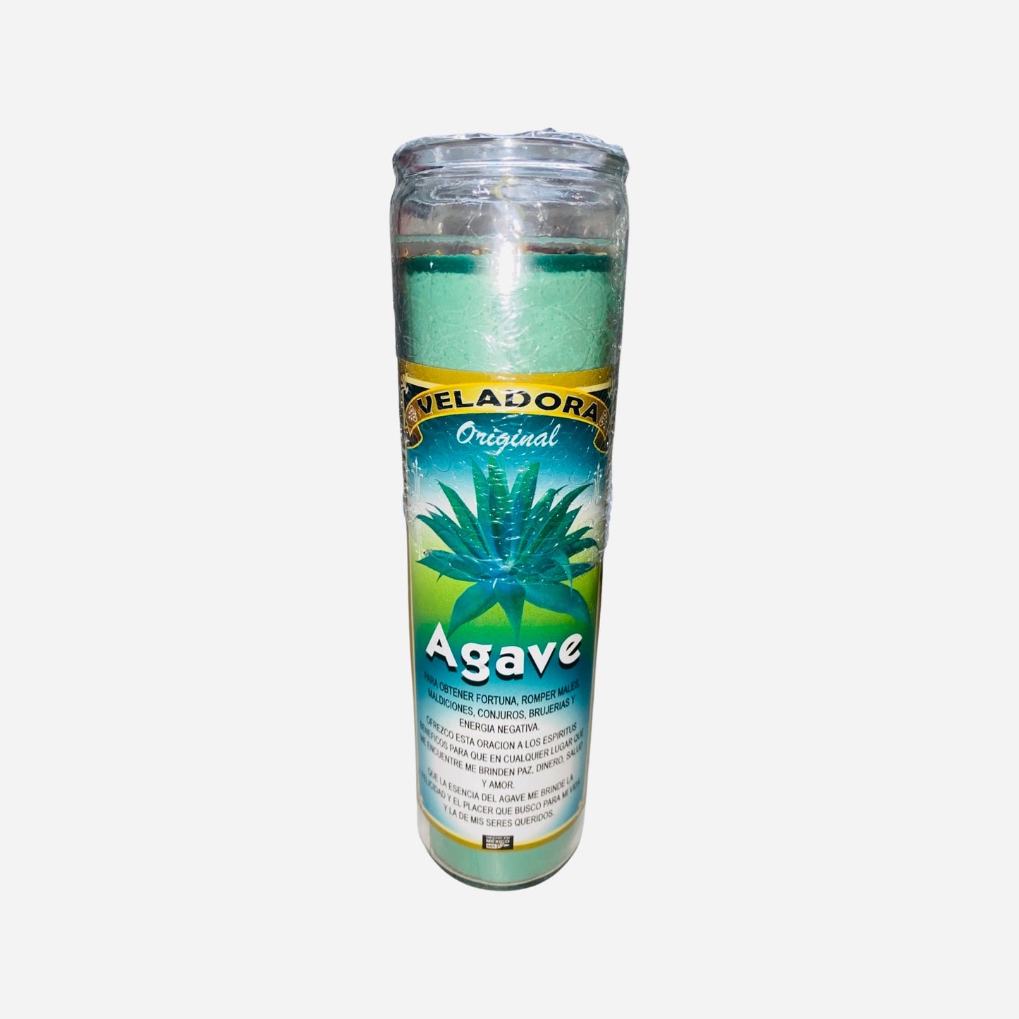 AGAVE VELADORA Para Buena Fortuna, Rompe Maldiciones y Males, Conjuros Brujerias y Energias Negativas