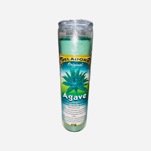 AGAVE VELADORA Para Buena Fortuna, Rompe Maldiciones y Males, Conjuros Brujerias y Energias Negativas