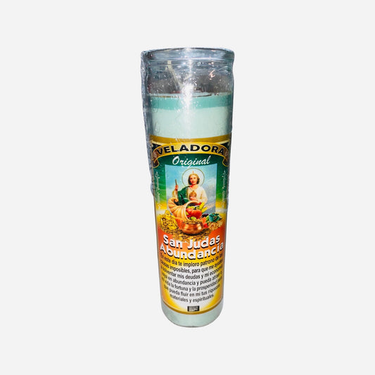 SAN JUDAS ABUNDANCIA Veladora - Saint Jude Abundance Candle