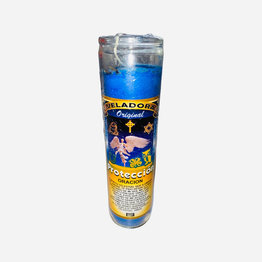 PROTECCION Veladora Lo aleja de Negatividad y ataque energeticos - Protection Candle