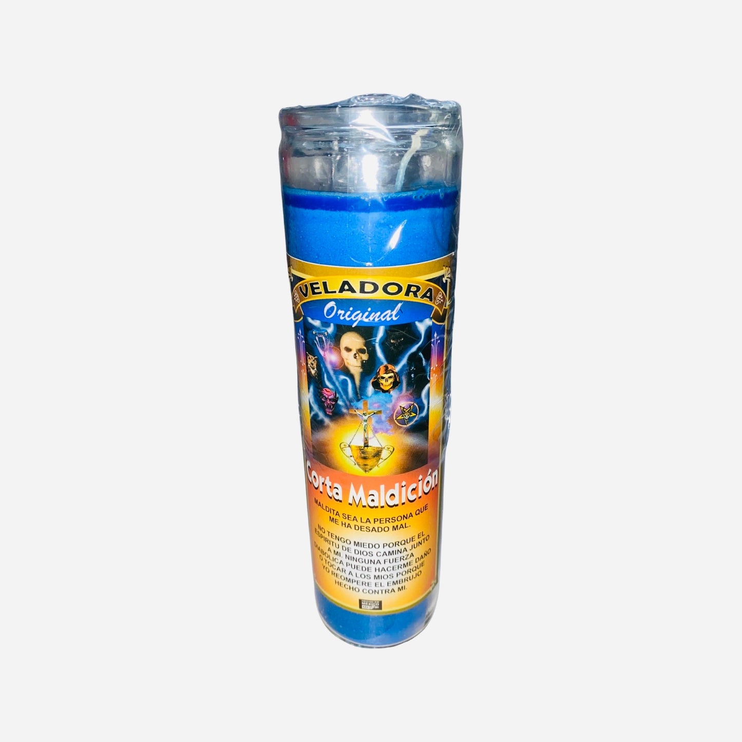 CORTA MALDICION VELADORA - Cut Curse Fixed Candle Para Romper Maldiciones y Hechizos