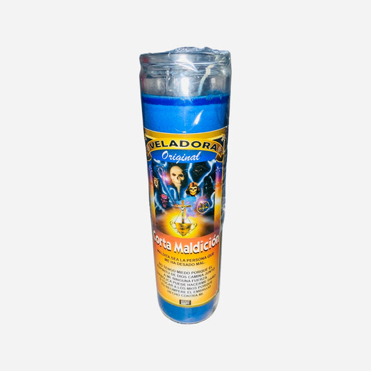 CORTA MALDICION VELADORA - Cut Curse Fixed Candle Para Romper Maldiciones y Hechizos