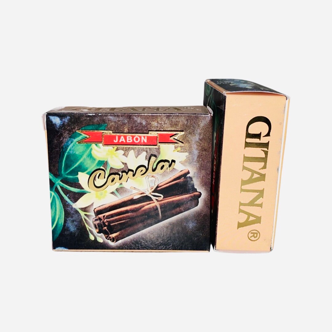 Jabon de Canela GITANA - Cinnamon Soap - Para Atraer la buena Suerte y alejar la negatividad, para Dinero y Prosperidad