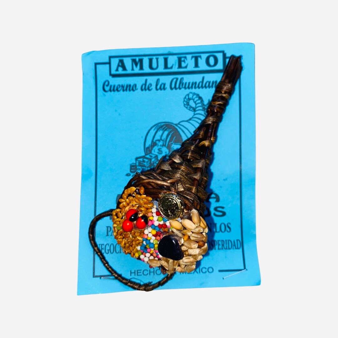 Cuerno de la Abundancia Amuleto Para Prosperidad y Levanta Negocio - Horn of Plenty Amulet