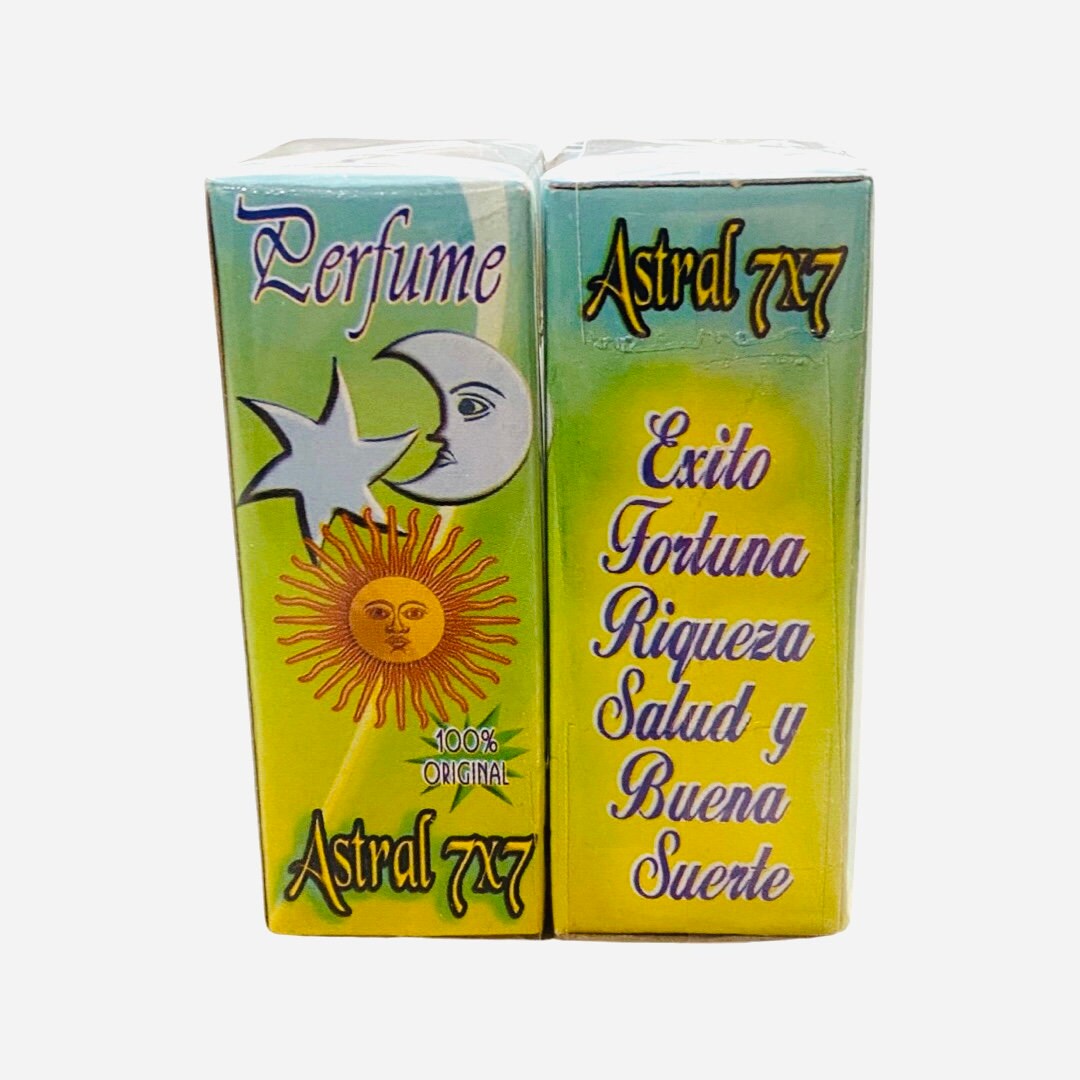 7x7 ASTRAL CONTRA TODO Perfume Atrayente Para Exito, Fortuna, Riqueza, Buena Suerte