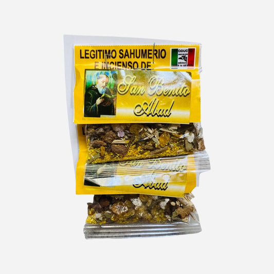 2 PACK- SAN BENITO Abad Sahumerio Incienso