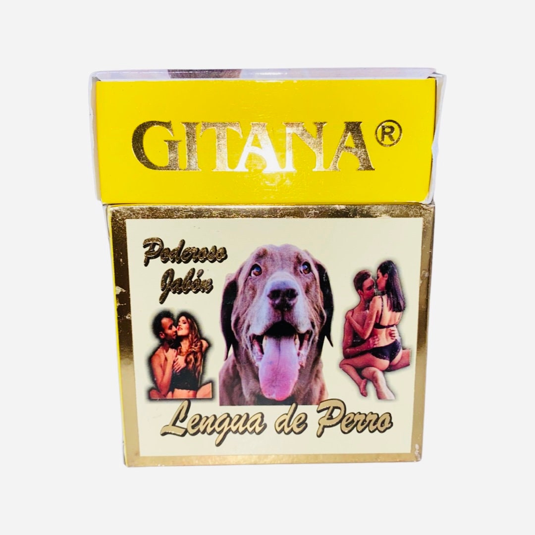 GITANA JABON Lengua de Perro Para Amarre, Hechizo de Amor, Dominar y Conquistar al ser Amado