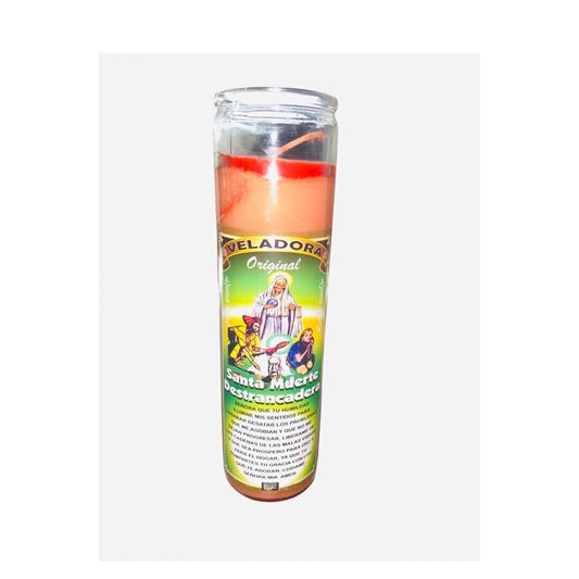 SANTA MUERTE DESTRANCADERA Veladora / Holy Death Block Buster Fixed Candle