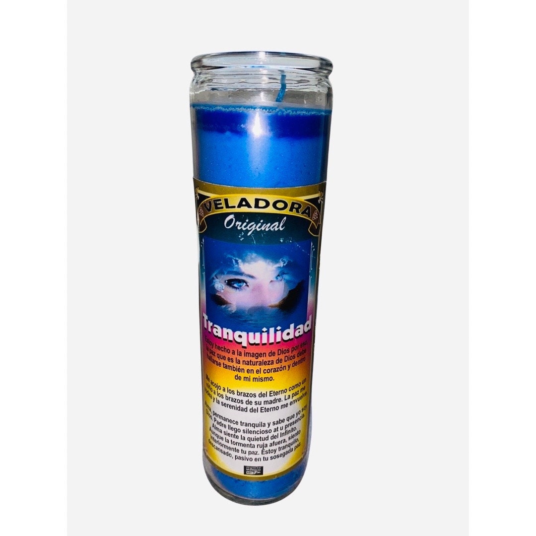 TRANQUILIDAD VELADORA / Tranquil Fixed Candle