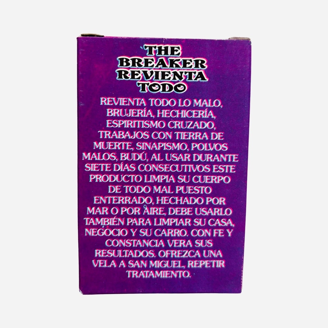 EL REVETON JABON - The Breaker Soap Rompe Brujeria Hechizos y Maldiciones, Brake Spells and Jinxes