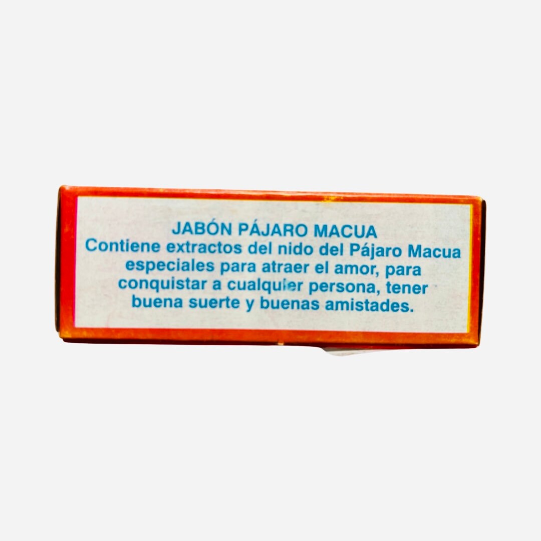 PAJARO MACUA JABON Para Atraer la Buena Suerte, Dinero y Amor