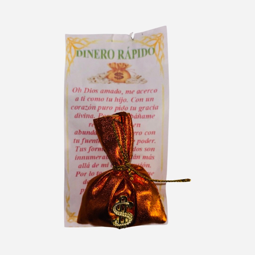 DINERO RAPIDO Amuleto Abundancia y Prosperidad - Fast Cash Amulet Charm Prosperity and Abundance