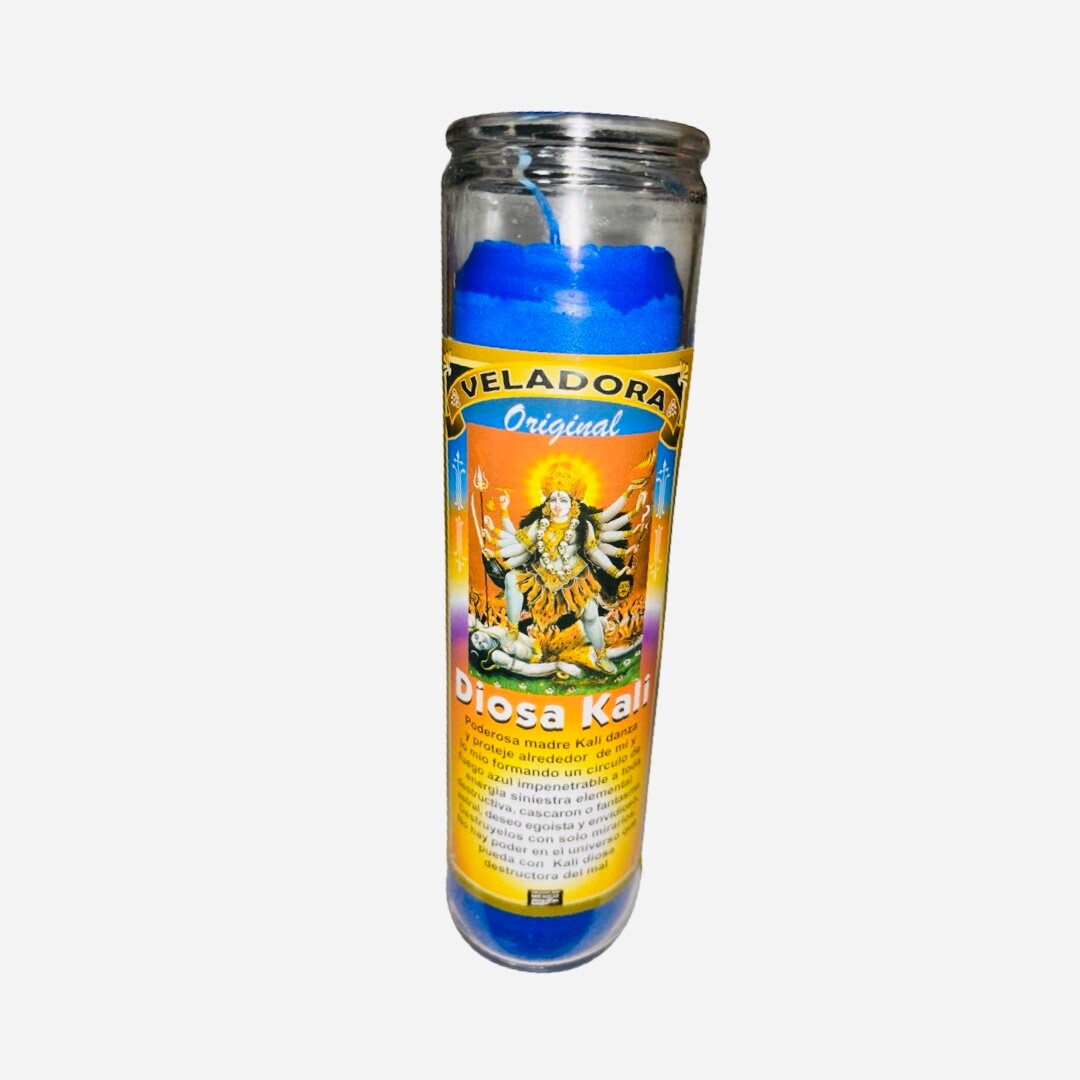 DIOSA KALI VELADORA - Goddess Kali Candle Kalika Hindu