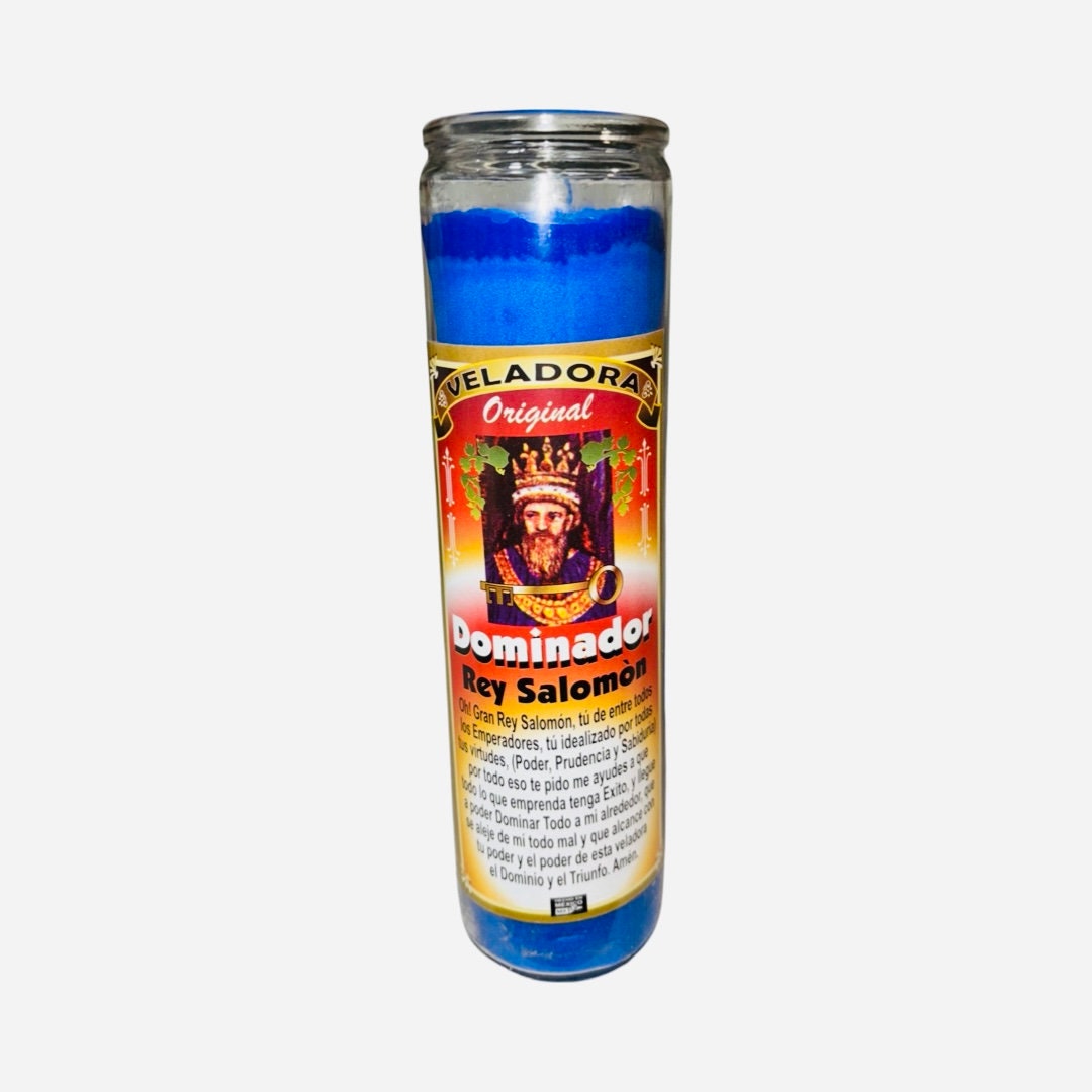 DOMINADOR REY SALOMON Veladora Para Dominar - Dominator King Solomon Fixed Candle to Dominate