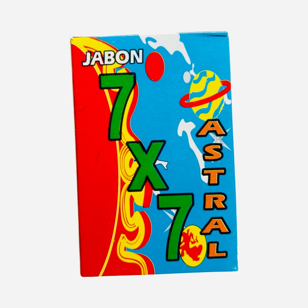 7x7 ASTRAL CONTRA TODO Jabon - 7x7 Against All Soap Para Limpias Quita Obstaculos