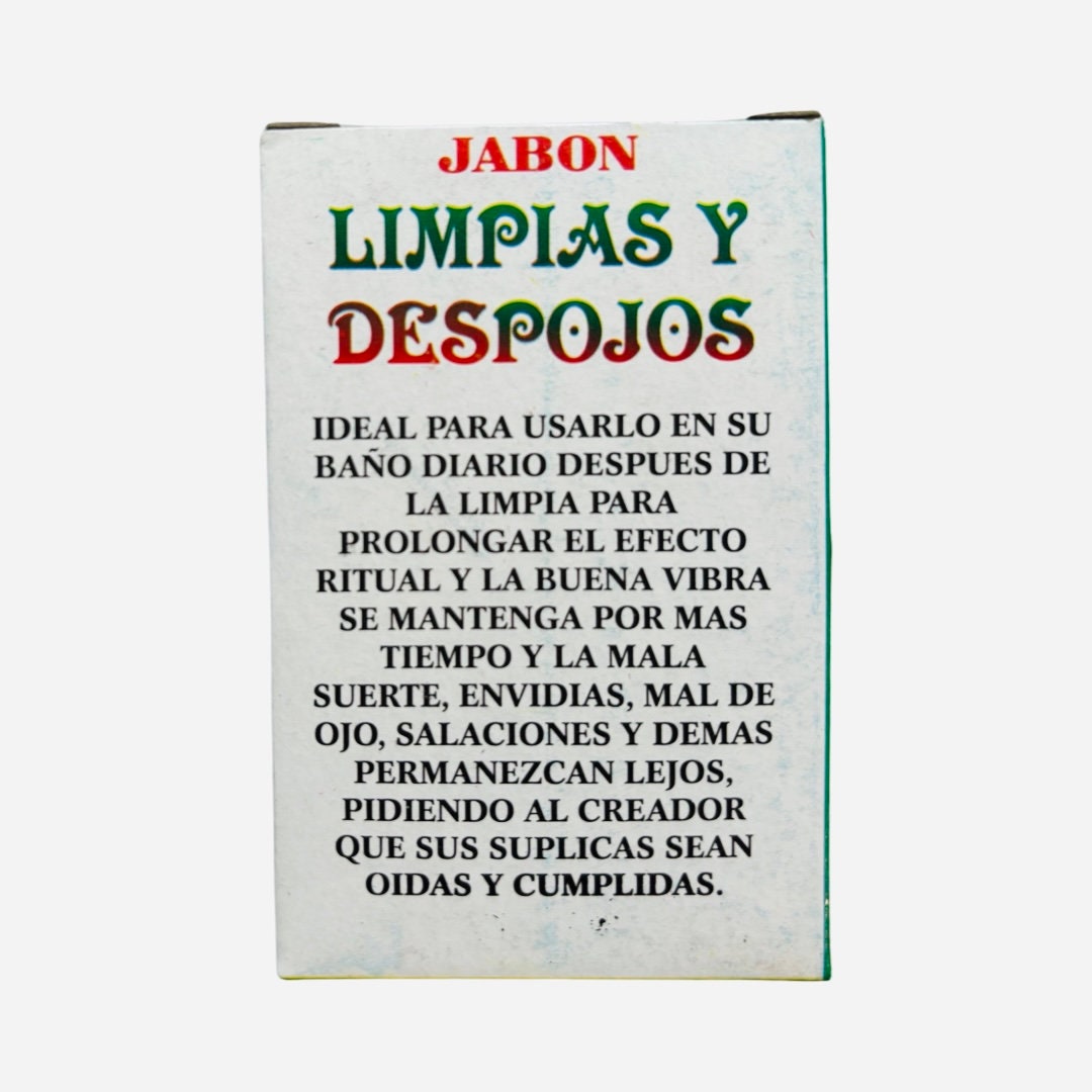 LIMPIAS Y DESPOJOS Jabon Para Limpias y Curaciones, Rompe Brujeria Hechizos y Maldiciones