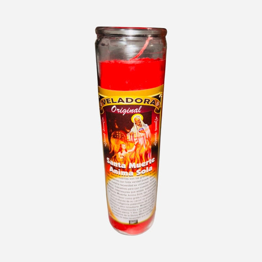 SANTA MUERTE Anima Sola Veladora Preparada Santisima Muerte Holy Death Candle