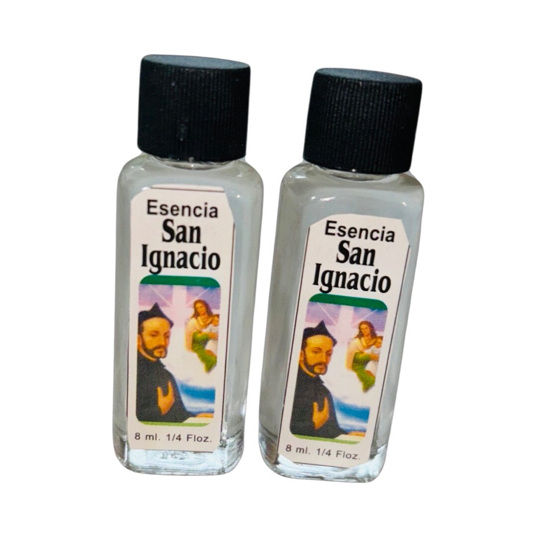 2PACK- SAN IGNACIO De LOYOLA Esencia Esoterica Para Proteccion y Alejar