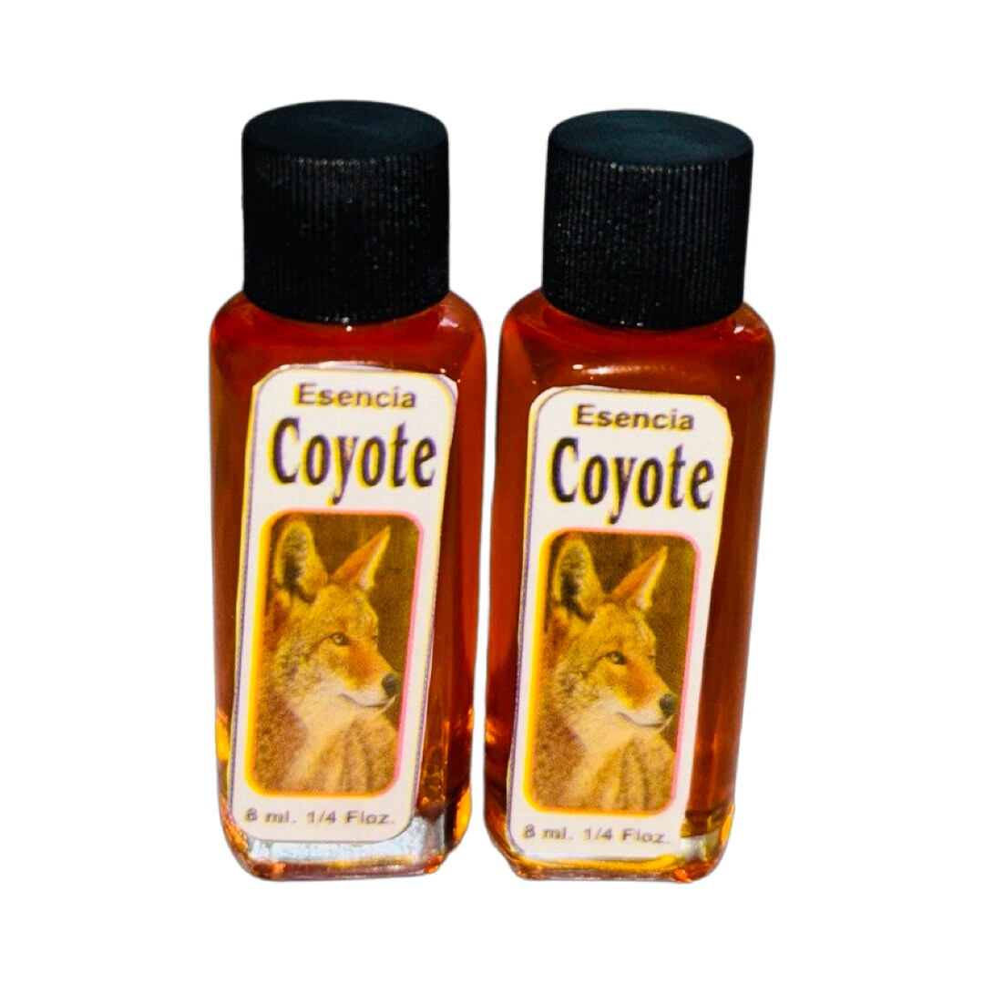 2PACK- COYOTE Esencia Esoterica - Mystic Essence Para Limpias y Proteccion