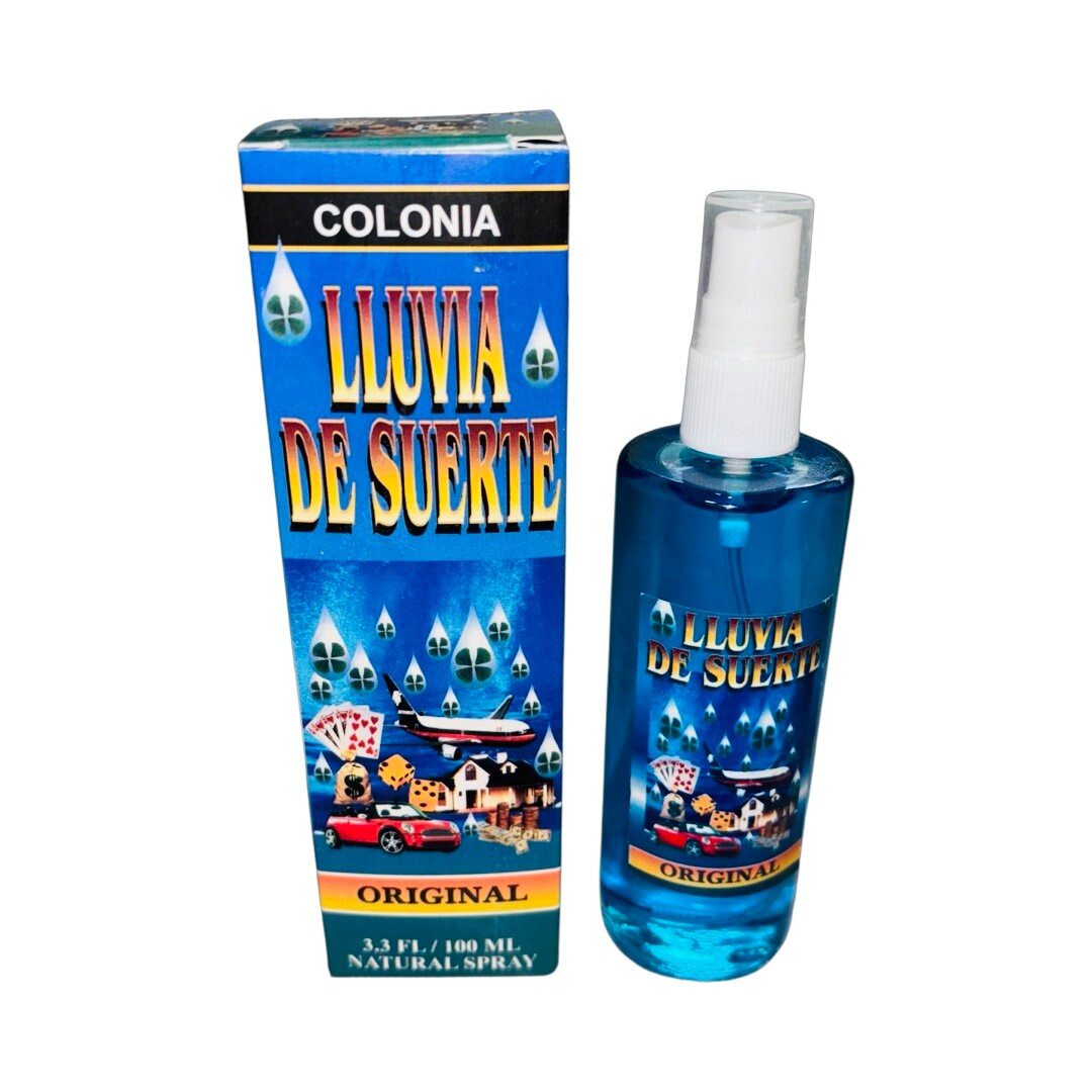 LLUVIA DE SUERTE Perfume Colonia Espiritual - Good Luck Rain Cologne Spell Wicca Perfume